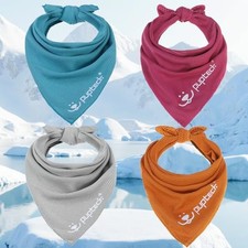 PUPTECK Dog Cooling Bandana 4-Pack, Pet Ice Neck Wraps