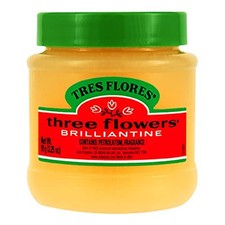 Three Flowers Brilliantine Solid Pomade 3.25 oz