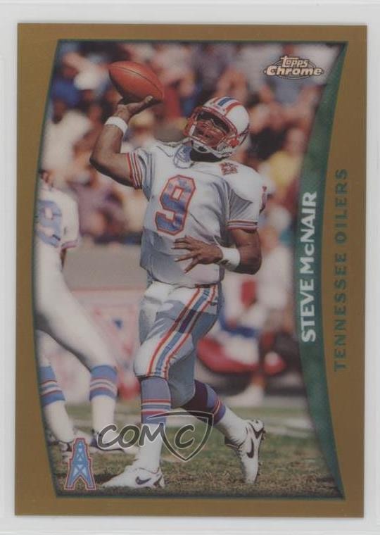 1998 Topps Chrome Refractor Steve McNair #42 03ta
