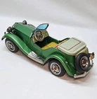 10"+💫1950 MG TD 🇬🇧 BRITISH SPORTSCAR🆒️BANDAI👀 TinLithoFriction Japan SCARCE