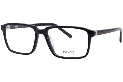 Modo 6563 M6563F BLK Eyeglasses Men's Black Full Rim Rectangle Shape 55mm