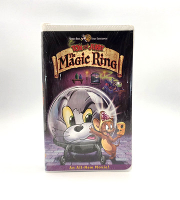 Tom and Jerry The Magic Ring Clamshell (VHS 2002) Brand New, Factory Sealed RARE