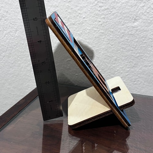Supporto mobile in legno a tema Porto Rico - Foto 5 di 8