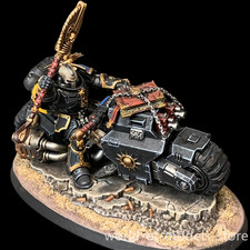 Warhammer 40K Primaris Chaplain On Bike Space Marines Presale Painted Games mode
