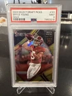 2023 Select Draft Picks Bryce Young Gold /10 RC PSA 9 Low POP