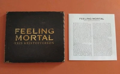 KRIS KRISTOFFERSON feeling Mortal CD  Digipack 2012  - Imagen 1 de 2
