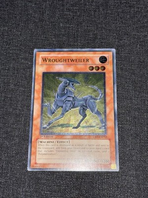 Wroughtweiler Crv-En012 Ultimate Rare 1st Edition NM+ NA Yugioh