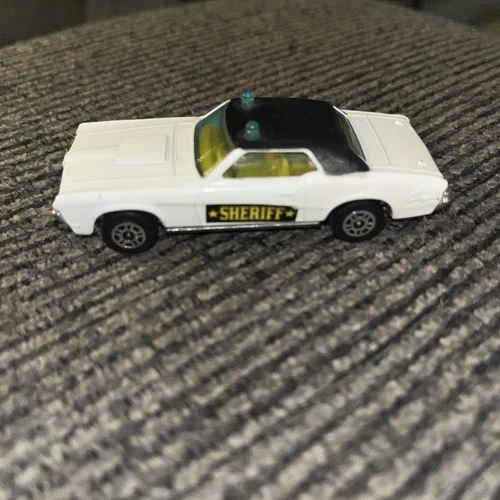 VINTAGE Corgi Whizzwheels "Mercury Cougar XR7"  SHERIFF - Used- NMNT