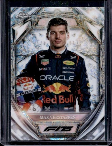 2025 Topps Chrome F1 Formula 1 Max Verstappen Diamond 75th Anniversary #D75-1