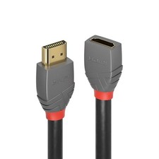 Lindy 0.5m HDMI 2.0 Extension Anthra Line