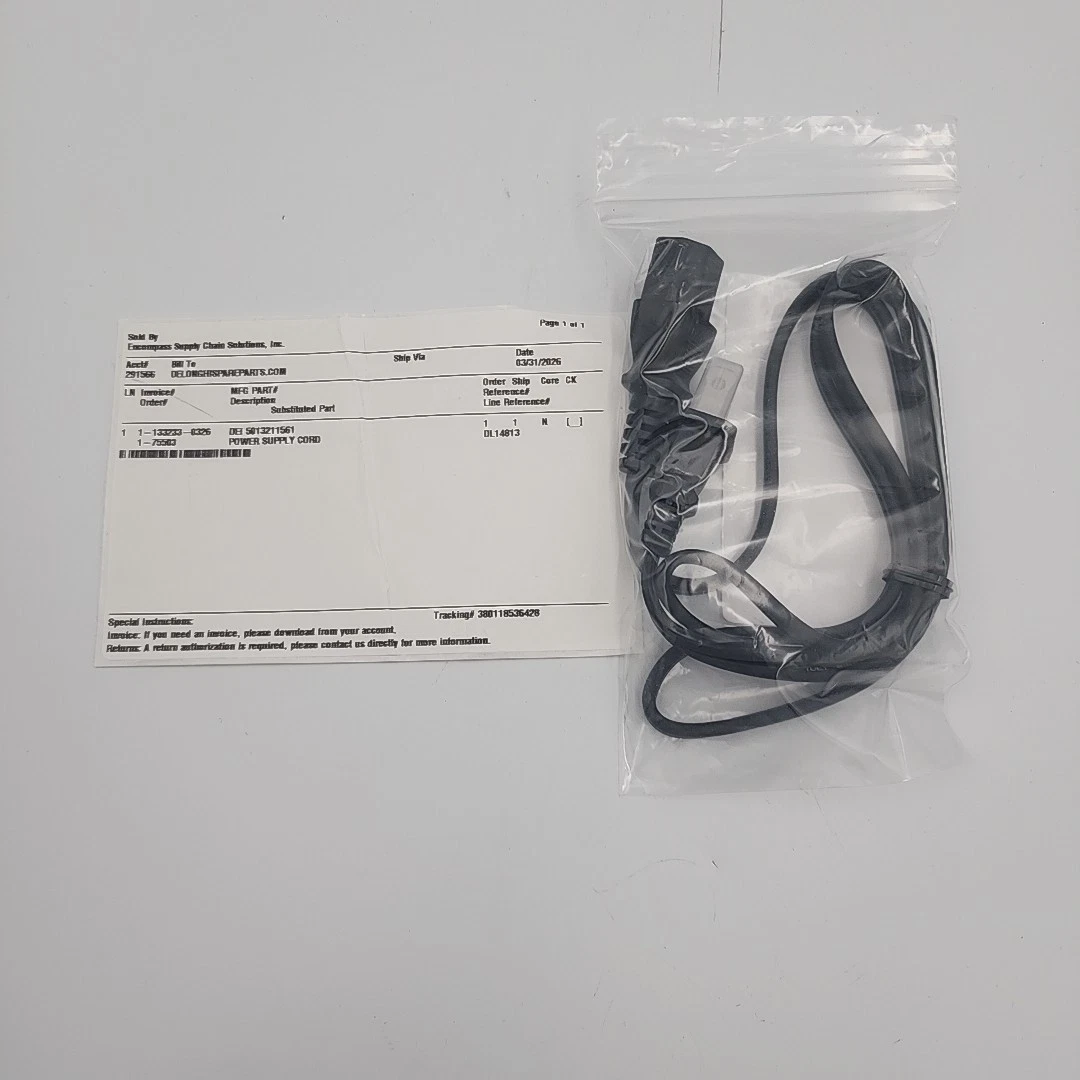 delonghi la specialista Power Supply cord DL14813 For Espresso Machine