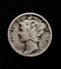 1939 Mercury   Dime - 90% Silver