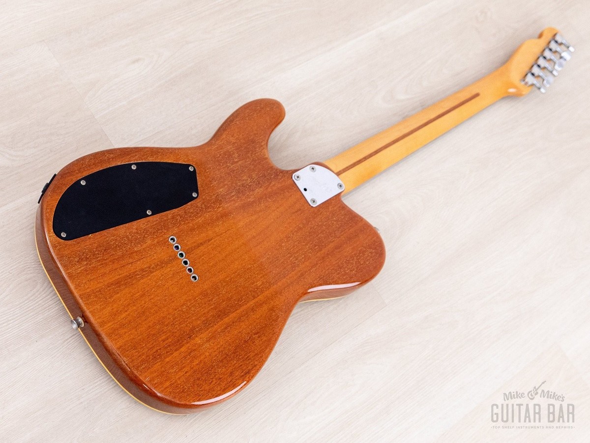 1990 Fender Thinline Telecaster TLAC-950 Natural w/ Piezo & Lace