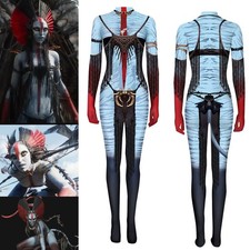 Avatar: Fire and Ash Navi Varang Cosplay Bodysuit Jumpsuit Halloween Carnival