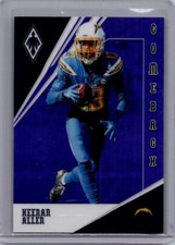 2019 Panini Phoenix #2 Keenan Allen Comeback Purple #/149