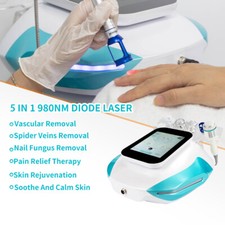 5IN1 980nm Diode Laser Machine Vascular Spider Veins Removal Nails Fungus Device