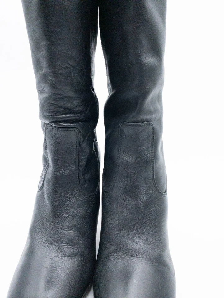 HOBBS Botas Mujer Alta Zapatos de Tacón Alto Negro Talla 41 Eu Tipo 25065-98 - Imagen 4 de 4