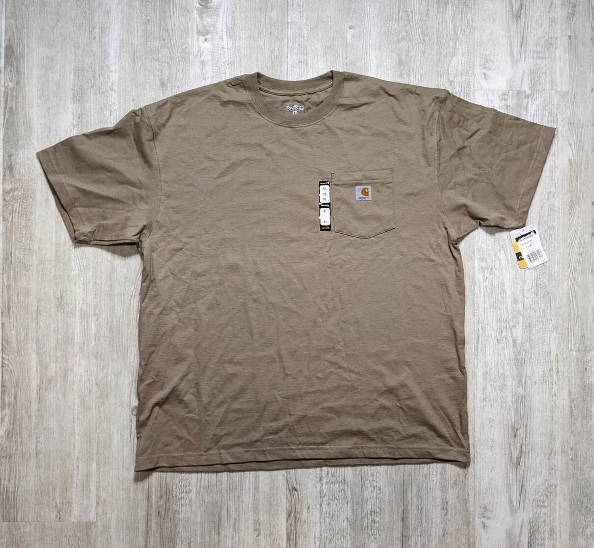 NOS Carhartt UPF 50 Pocket T-shirt Short Sleeve Size XL