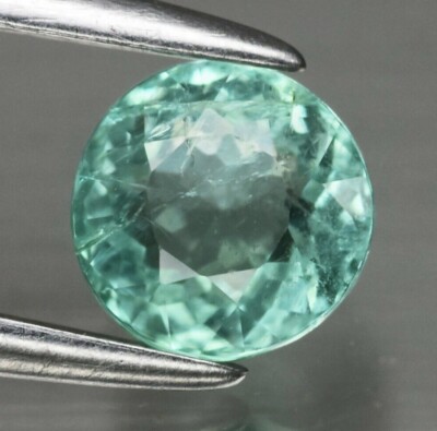 SMARAGD 0,55ct grün rund 5x5x3,4mm natur unbehandelt VS Klarheit aus Äthiopien 