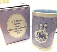 Precious Moments Collectors Club Coffee Tea Mug Cup PM032 Samuel J Butcher 1988