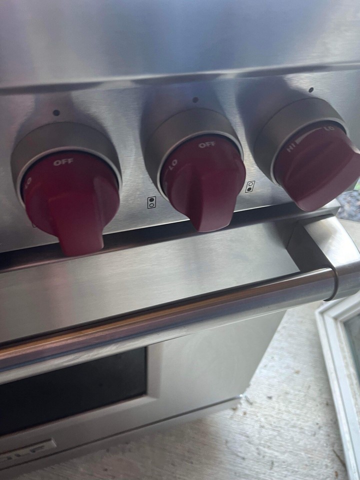 36” Wolf Dual Fuel Range DF366 6 Burner eBay