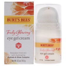 Burts Bees Truly Glowing Eye Gel Cream Unisex 0.5 oz Lot of 3