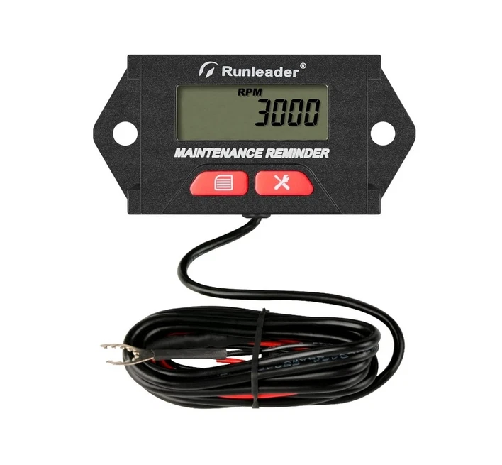 Tacómetro Digital EVO 85mm (3-3/8”) Hasta 11000 RPM | LCD 4 Colores | Pico, Retención Y Alarma