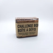 Challenge Box Wooden Puzzle Brain Teaser by SiamMandalay Wood Blocks NEW Sealed