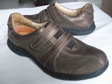 Clarks Unstructured 85112 Women's Shoes Brown Leather Loafers 8M