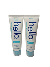 2 Clean  Fresh All Over Whole Body Deodorant Cream for Women and Men, Aluminum