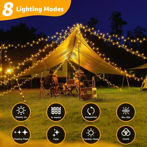 Mains Plug In Fairy String Lights 10-100M LED Xmas Party Garden Wedding Outdoor - Picture 2 of 18