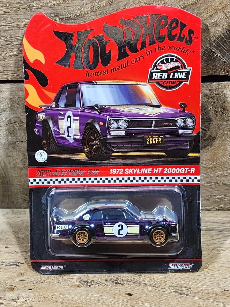 Hot Wheels Redline Club 1972 Skyline HT 2000GT-R 2023 selections