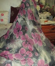 beautiful flower print designe long hijab shayla