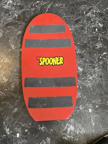 Spooner Balance Board Red Exercise Training Skateboard Snowboard Ski Surf - Picture 9 of 12