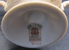 Vintage Ardalt Japanese Lenwile Occupied Japan Cup or Sugar Bowl & Saucer Peach — photo 7