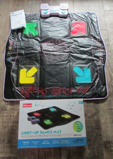 Kidzlane Dance Mat Light Up Dance Pad with Wireless Bluetooth Built in Music