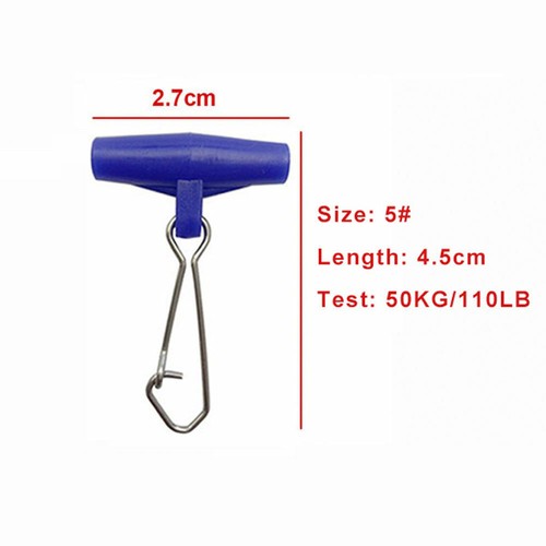 40 Angelschnur Sinker Rutsche drehbar hochfest Sinker Schieberegler Snap Clip Tackle - Bild 25 von 33