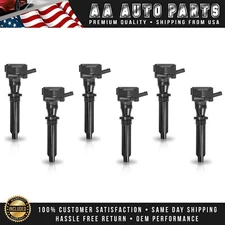 6X Ignition Coil Pack for 2014-2018 Land Rover Range Rover Sport V6 3.0L UF730