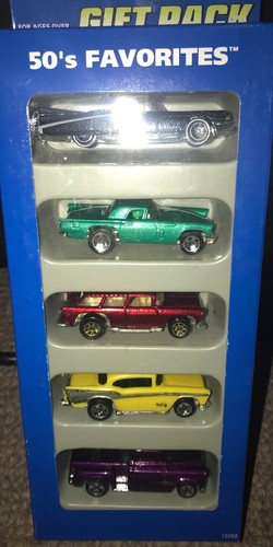 1995 Hot Wheels 50’s Favorite Gift Pack NIP