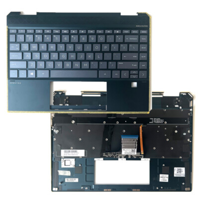 New Palmrest Case With Backlit Keyboard For HP Spectre X360 13-AP Series US