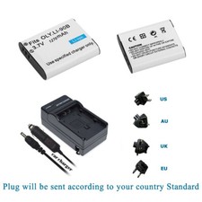 Battery /Charger Kits for Olympus Tough TG-6, TG-5, TG-4, TG-3, TG-2 Cameras