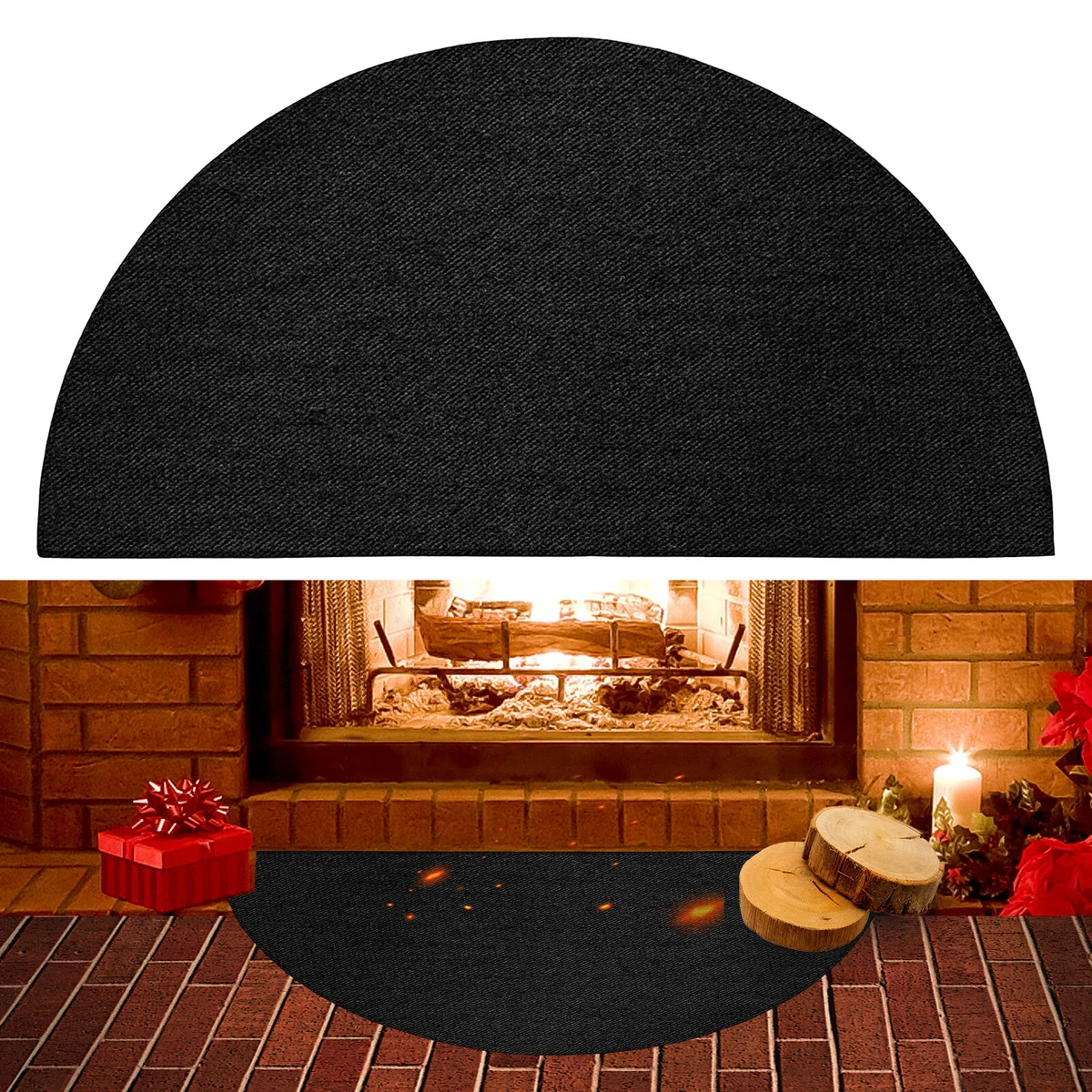 Fireplace Fire Mat For Fireplace Area Carpet Protection Flame