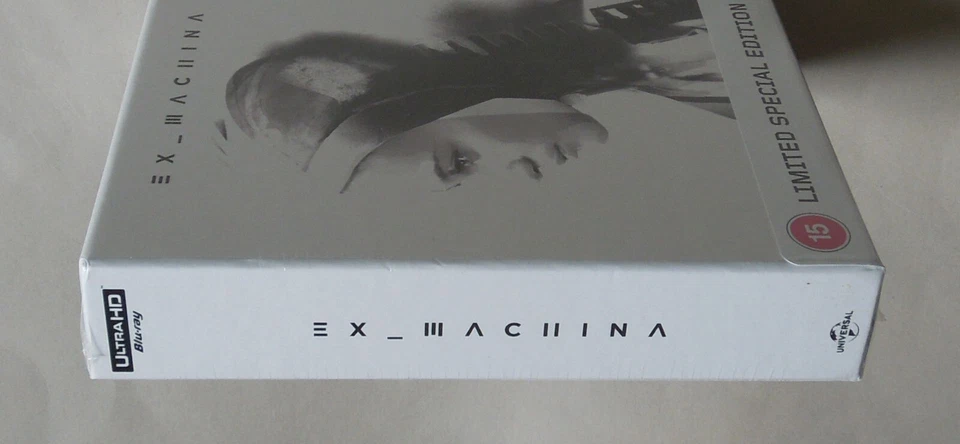 EX_MACHINA COLLECTOR'S EDITION - UK 4K ULTRA HD + BLU-RAY STEELBOOK - MACHINA -- - Image 4 of 4