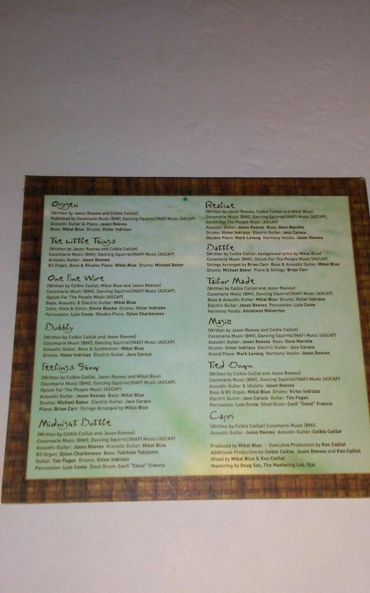 Coco by Colbie Caillat CD 2007 Universal Republic The Little Coco by Colbie Caillat CD 2007 Universal Republic The Little