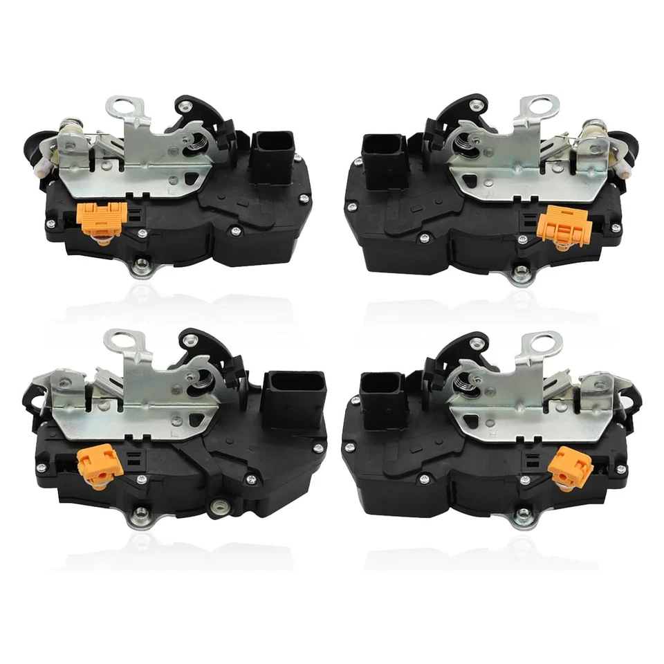 4x Door Lock Latch Actuator For 07-09 Cadillac Escalade 08-09 GMC Yukon XL 1500 - Image 4 of 4
