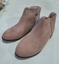 Girls' Opal Zipper Booties Blush Pink - Cat  Jack Size 5 B-704 