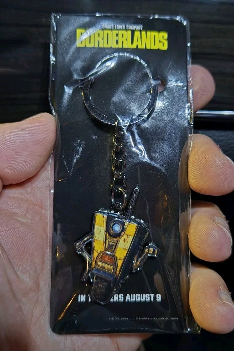 2024 SDCC COMIC CON Borderlands Moxie Bar Exclusivo Pin Llavero Película TOTALMENTE NUEVO