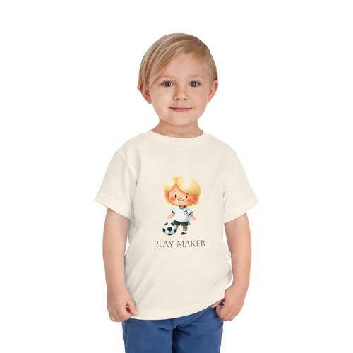 Toddler Soccer Tee, Play Maker T-Shirt for Kids, Child's, Funny Soccer Tee - Picture 16 of 33