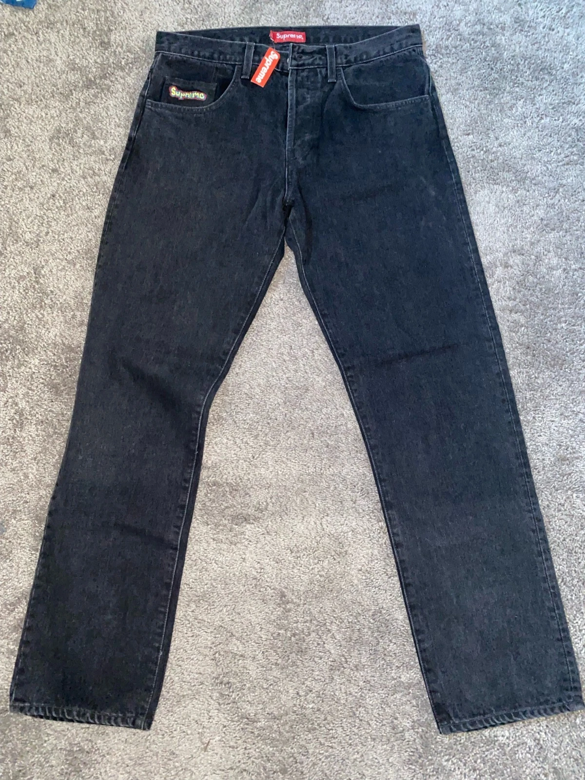 Jeans de skate en denim automne hiver 2014 supreme 
