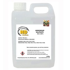 Ammonium Sulphate Fertiliser 21-0-0 Nitrogen & Sulphur Lawn Green Veg Feed 1.5kg